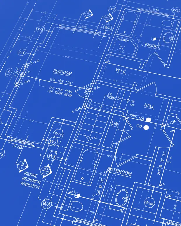 a house blueprint
