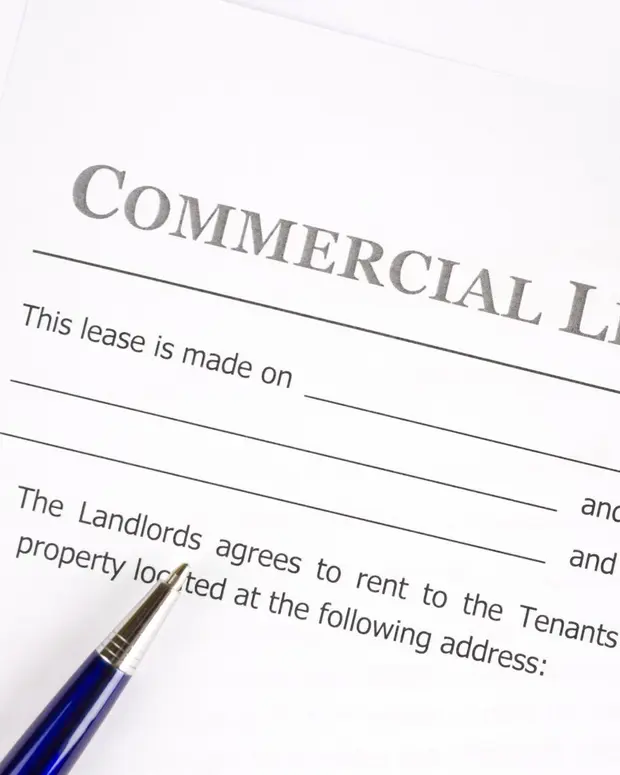 A commercial lease agreement