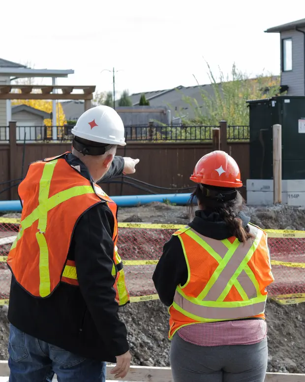 Scoping out a construction site