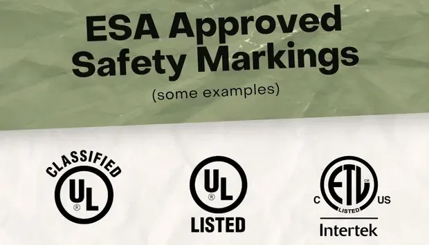 How ESA-Approved Markings Keep You Safe